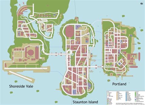 Map of GTA 3: A Detailed Guide to the Unforgettable Liberty City