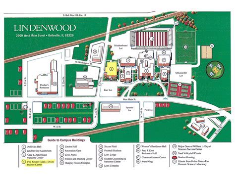 Map of Lindenwood University: A Comprehensive Guide to Campus