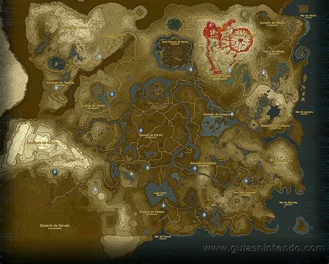 Mapa Zelda Breath of the Wild: The Ultimate Guide to Hyrule