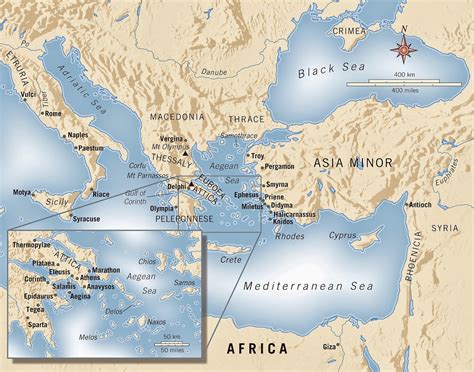 Mapa da Grécia: Um Guia Abrangente para a Terra dos Deuses e Heróis