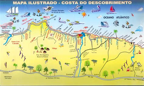 Mapa de Porto Seguro