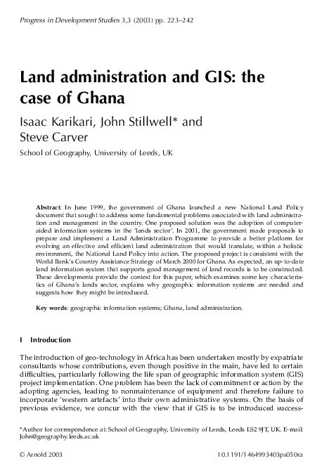 Mapping Systems and GIS: a case study using the Ghana National Grid Ebook Epub