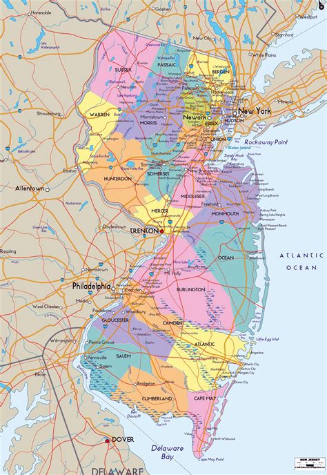 Maps New Jersey: 5,000+ Locations You Need to Know