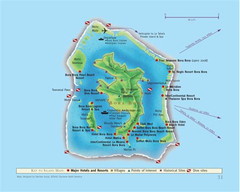 Maps of Bora Bora: A Visual Guide to the Stunning Island