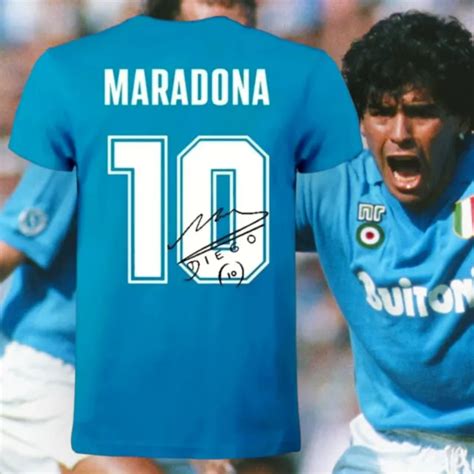 Maradona T-Shirt Napoli: A Symbol of Football Nostalgia and Cultural Significance