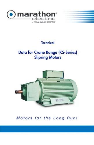 Marathon Slip Ring Motor Catalogue
