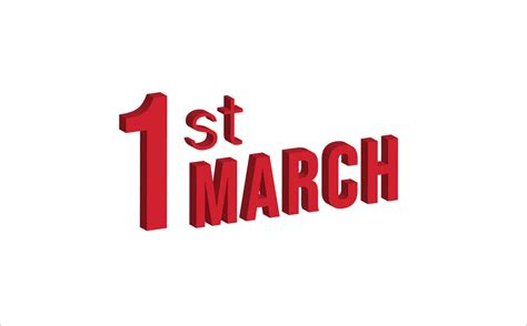 March 1st