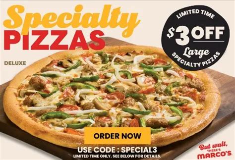 Marco's Pizza Printable Coupons