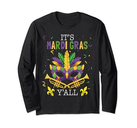 Mardi Gras Long Sleeve Shirts: Express Your Festive Spirit in Style