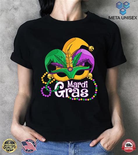 Mardi Gras T-Shirt: A Colorful Canvas for Carnival Revelry