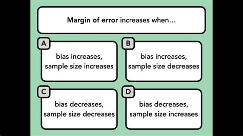 Margin of Error SAT Questions