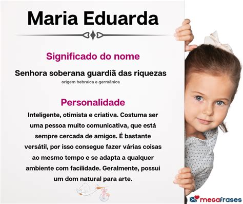 Maria Eduarda: Significado, Origem e Curiosidades