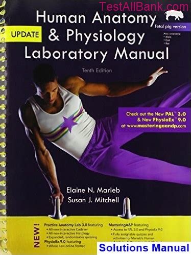 Marieb Anatomy Physiology 10th Edition Lab Manual Answers Kindle Editon