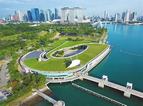 Marina Barrage: An Oasis Amidst Singapore's Coastal Landscape