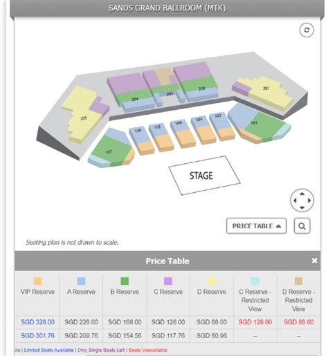 Marina Bay Sands Theater Seating Plan: A Comprehensive Guide for the Perfect Performance Experience