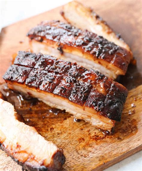 Marinated Pork Belly: