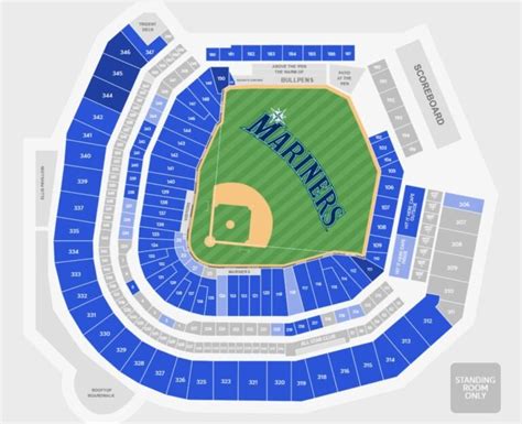 Mariner Stadium Seating Chart