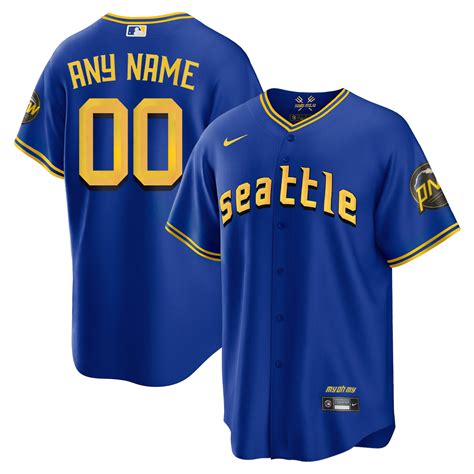 Mariners City Connect Jersey: A Royal Blue and Gold Masterpiece