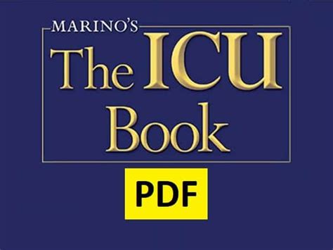 Marinos ICU Book Updates Marino Epub