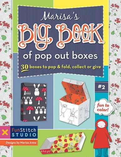 Marisa's Big Book of Pop Out Boxes 30 Boxes to Pop &amp Kindle Editon