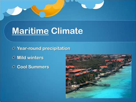 Maritime Climate: