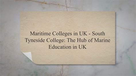 Maritime College Reputation: A Comprehensive Guide