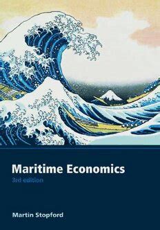 Maritime Economics - 3rd Edition Ebook PDF
