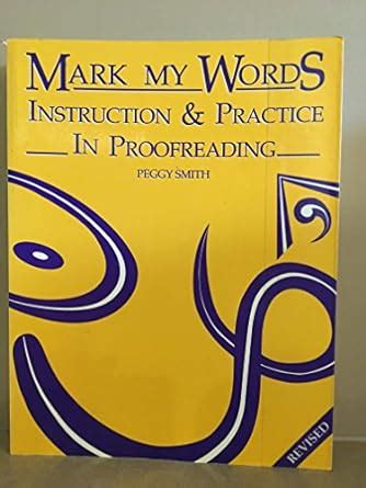 Mark My Words: Instruction And Practice In Proofreading Ebook Epub