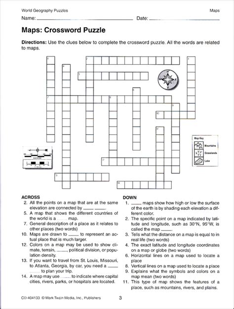 Mark Twain Media Geography Answer Key Doc