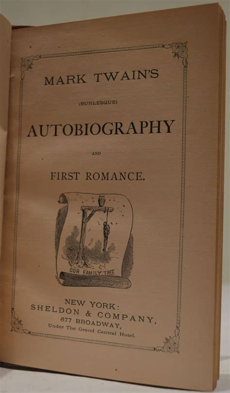 Mark Twain s Burlesque Autobiography Epub