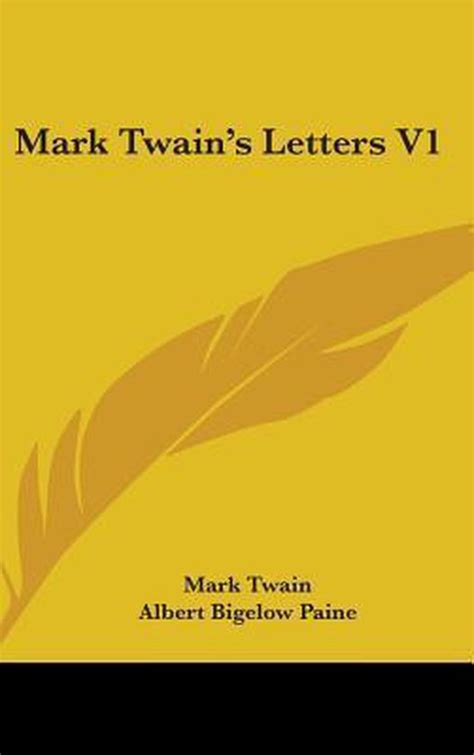 Mark Twain s Letters V1 Kindle Editon