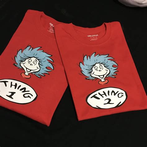 Market Analysis of Thing 1 and Thing 2 T-Shirts