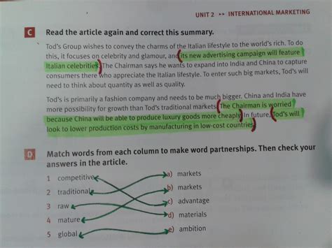 Market Leader Intermediate Answer Key Reader