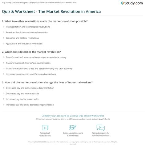 Market Revolution Answers Kindle Editon