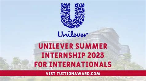 Marketing Internship at Unilever: A Gateway to Innovation and Impact
