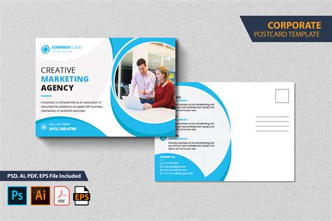 Marketing Postcards Templates