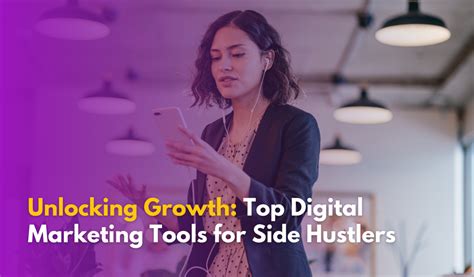 Marketing tools for online side hustlers