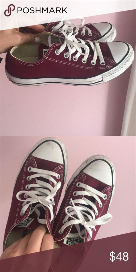 Maroon Converse Shoes: A Timeless Classic with Style and Durability