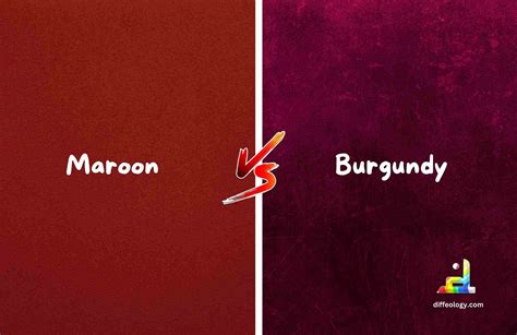 Maroon vs Burgundy: 10 Key Differences Revealed