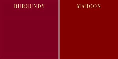 Maroon vs Burgundy: A Clash of Shades (10 Key Differences)