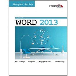 Marquee Series Microsoft R Access 2013 Text with data files CD PDF