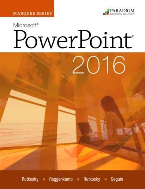 Marquee Series Microsoft R PowerPoint 2016 Workbook Doc