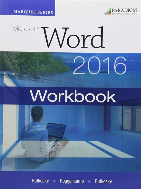 Marquee Series Microsoft R Word 2016 Workbook PDF