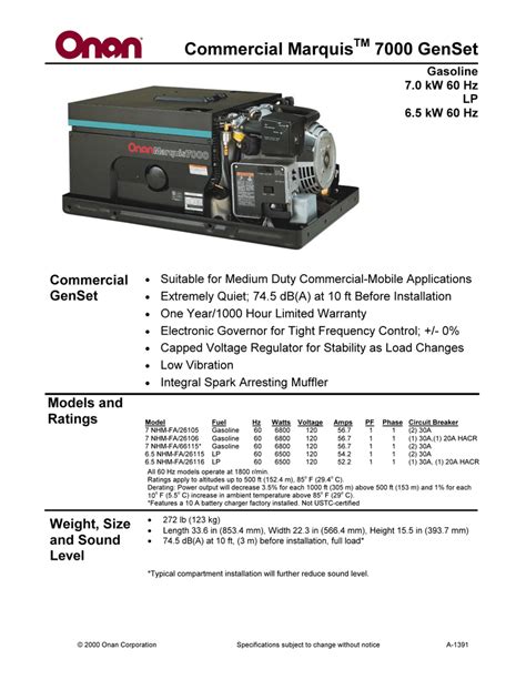 Marquis 7000 Generator Manual Ebook Kindle Editon