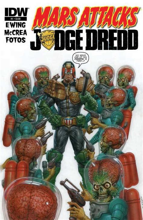 Mars Attacks Judge Dredd Issues 4 Book Series Doc