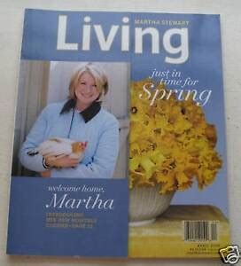 Martha Stewart Living Magazine April 2005 Issue No 137 Welcome Home Martha Reader