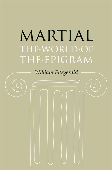 Martial The World of the Epigram PDF