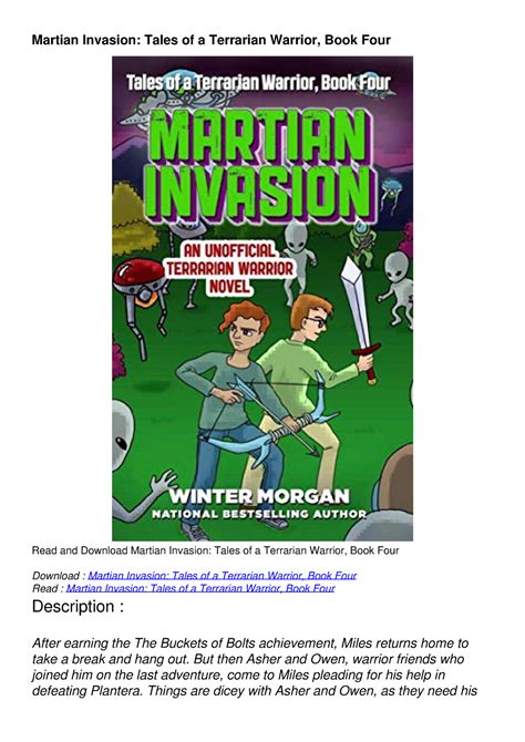 Martian Invasion Tales of a Terrarian Warrior Book Four