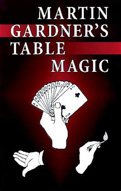 Martin Gardner s Table Magic Dover Magic Books Doc