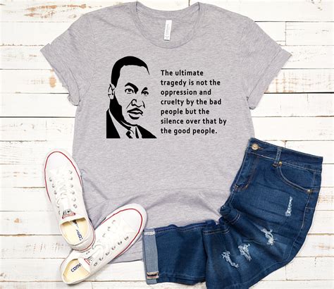 Martin Luther King Jr. T-Shirts: A Statement of Equality and Justice